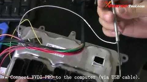 How to Use Xhorse VVDI Prog to Read BMW Engine ECU