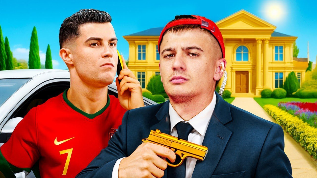 МЫ СТАЛИ ОХРАННИКАМИ РОНАЛДУ!