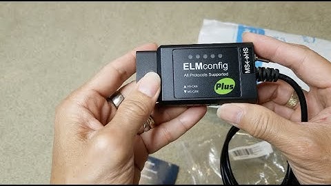 ELMconfig Adapter FORScan OBDII Code Readers USB Scanner for Ford & Mazda (Windows Version)