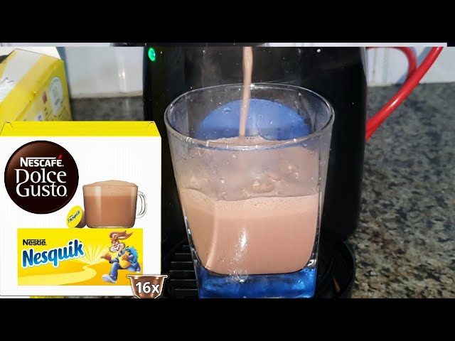 How to make Nesquik hot chocolate with your Dolce Gusto NESCAFE