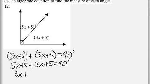 Math 118 : 1.2 #12 (Mathematical Explorations Tutorial : Angles)
