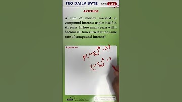 3460 TEQ Daily Byte #t4teq #tcs #wipro #zoho #google #cts #java #python #interview #jobs #developer