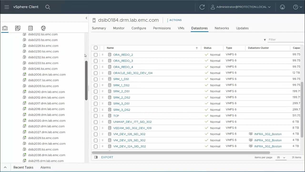 PowerFlex Using Storage vMotion to migrate from SCSI to NVMe/TCP