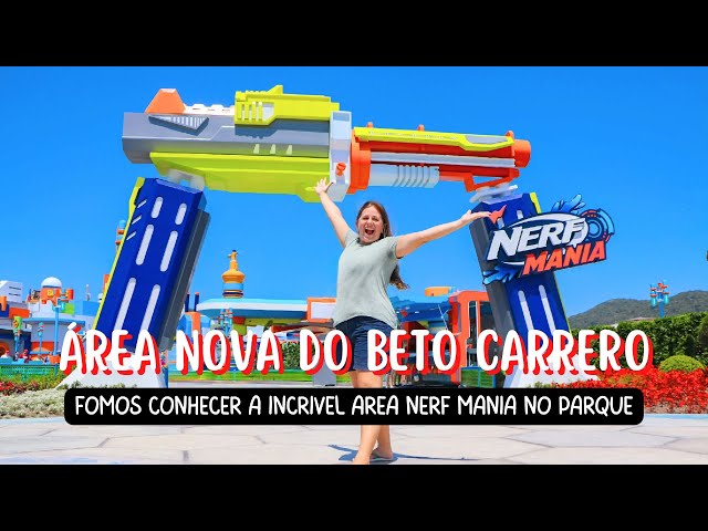 Nerf Mania já está bombando no Beto Carrero