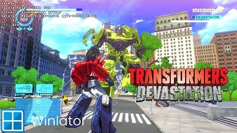 Transformers Devastation (Windows) on Android Winlator Bionic
