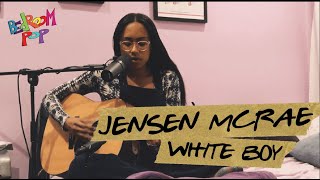 BEDROOM POP: Inside Jensen McRae's childhood bedroom as she performs her song, 'White Boy'