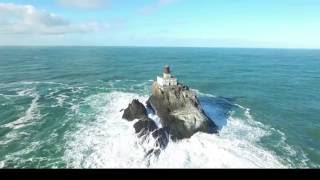 Phantom 3 PRO Tillamook Rock Lighthouse - Dec 2015