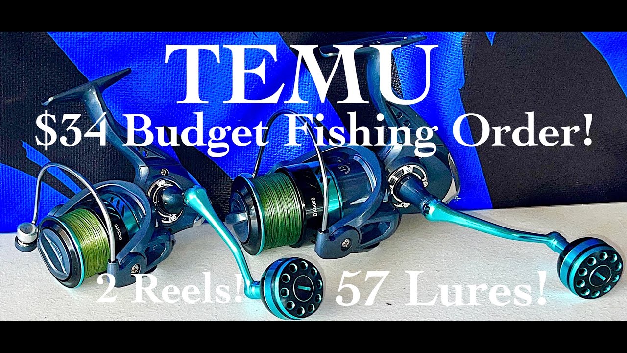 Awesome TEMU $34 Budget Fishing Order! 