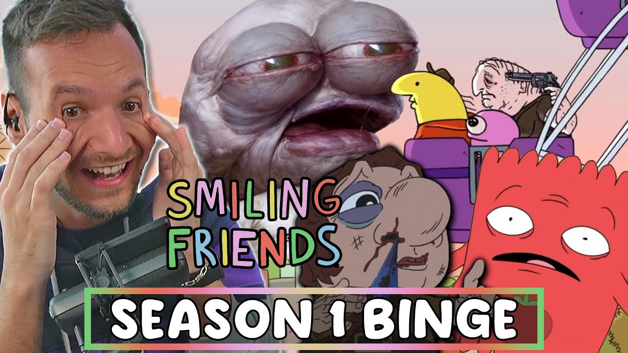 I BINGED Smiling Friends And It KILLED Me 💀