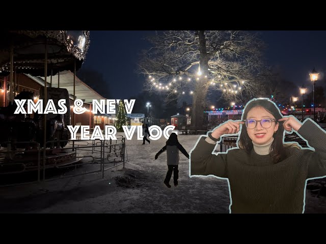 Travel vlog - Stockholm Vlog 🎄 skansen, museums, new year fireworks, walk and eat around with me!