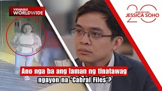Download Lagu Ano nga ba ang laman ng tinatawag ngayon na ‘Cabral Files’? | Kapuso Mo, Jessica Soho MP3