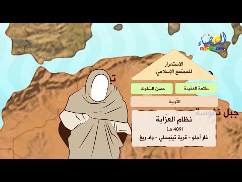 عرض إبداعي عن ظروف نشأة حلقة العزابة على يد الشيخ محمد بن بكر الفرسطائي مؤسسة الضياء 