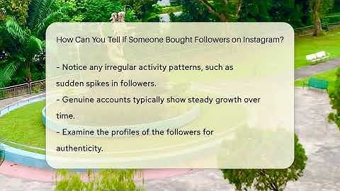 How Can You Tell If Someone Bought Followers on Instagram? - Everyday-Networking