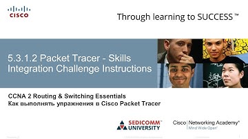 Курс Молодого Бойца Часть 2 2020 CCNA 2 RSE 5.3.1.2 Packet Tracer - Отработка комплексных