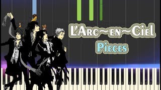 Video-Miniaturansicht von „L'Arc en Ciel - Pieces | Piano Cover“