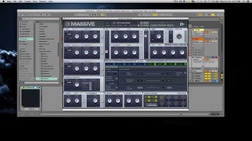 Sub Focus - Falling down dubstep lead tutorial with NI Massive Ableton Live OWSLA