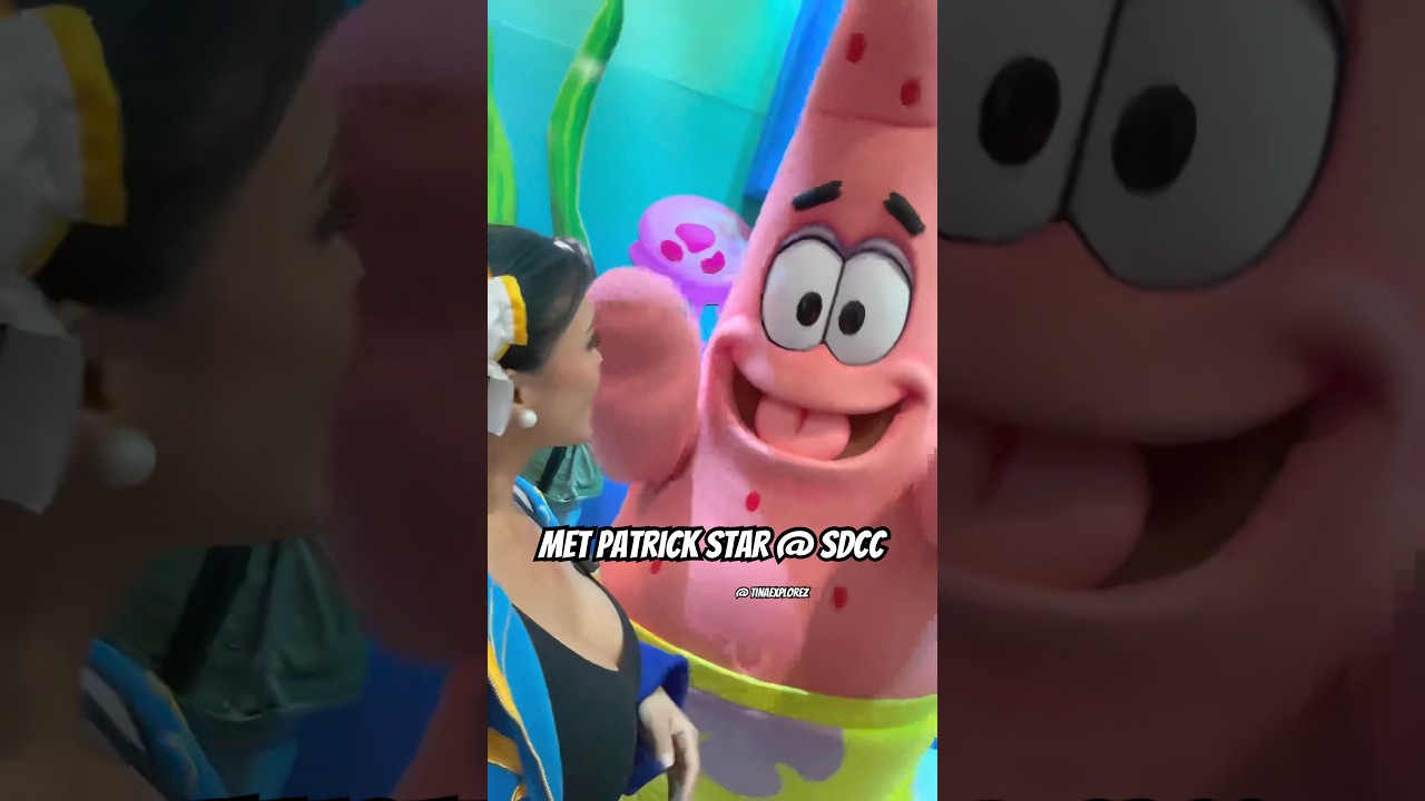 Met Patrick Star 🥲#fyp #viral #ootd #spongebobsquarepants #streetfighter #draft
