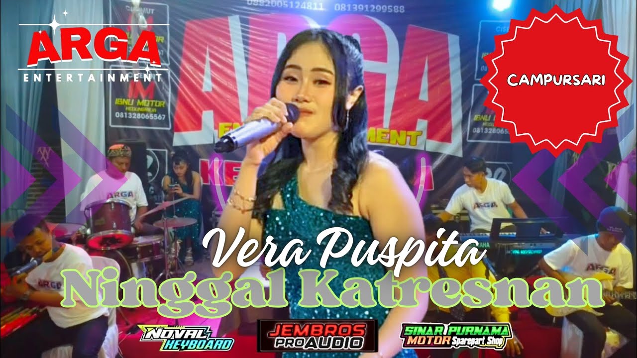 VERA PUSPITA - NINGGAL KATRESNAN || VERSI KENDANG RAMPAK || ARGA ENTERTAINMENT