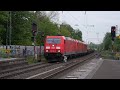 Eisenbahnverkehr in Brühl Mit Br 186 193 189 146 101 151 187 152  275 1116 185 460 442 462 401 402