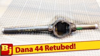 Retubing a Dana 44 Axle  Project Green Machine