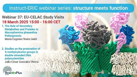 Structure Meets Function 37 | Latin America and Instruct-ERIC Collaboration