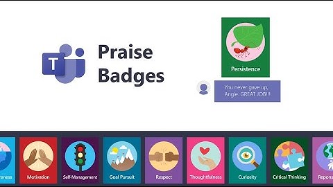How to use Praise Badges in Microsoft Teams
