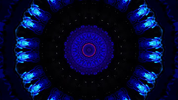 Deep Space Kaleidoscope - Quad Hexa - Loop 06