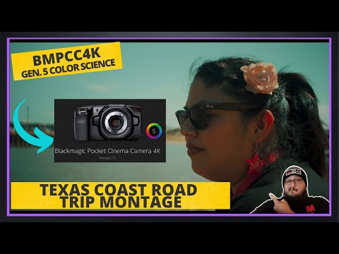 BMPCC4K | Gen 5 Color Science | Port Lavaca Texas Trip