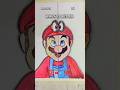 Me  my brother drawing ll super mario drawing vs drawing mario viral disney shorts