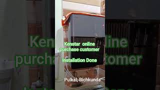 ONLINE PURCHASE WATER PURIFIER INSTALLATION DONE #water #waterpurifier
