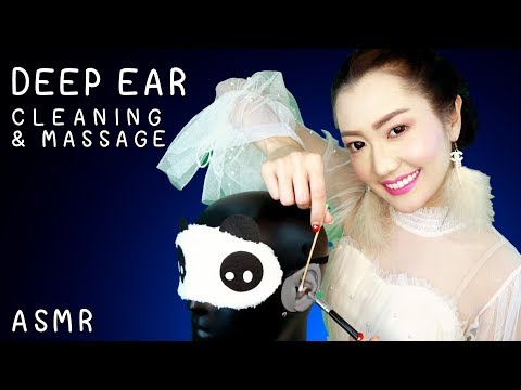 ASMR Ear Cleaning and Massage Binaural 👂🏻 ASMR ไทย แคะหู ปั่นหู ทำความสะอาดหู นวดหู