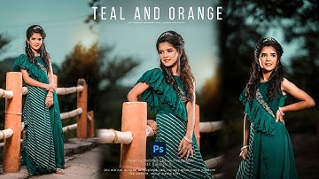 Professional Outdoor Photography Preset l Photoshop Teal and Orange Preset l SC Creation II
