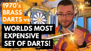 THE CHEAPEST DARTS VS WORLD'S MOST EXPENSIVE DARTS! DO THEY LIVE UP TO THE BIG PRICE TAG?