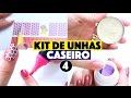 CRIANDO KIT DE UNHA CASEIRA SEM GASTAR NADA #4 | KIM ROSACUCA