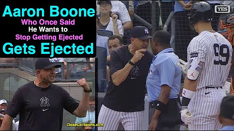 E171 - Aaron Boone Ejected as Ramon De Jesus Calls Two Inside Strikes to Aaron Judge to End Season