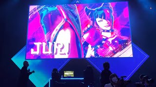 EVO 2022 - Street Fighter 6 Kimberly and Juri reveal crowd reaction