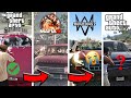 Shooting Car Windshields in Different Open World Games