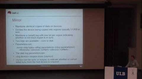 FOSDEM 2005  devmapper