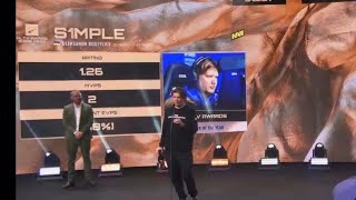 Details S1mple about war in Ukraine in the ceremony HLTV award 2022 Guide
