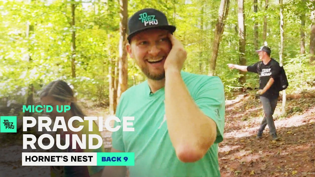 Uli Blows Jerm's Mind on the Back 9 Mic'd Up Practice Round Disc Golf