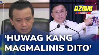 'Huwag magmalinis': Go hits back at Trillanes over plunder complaint | (21 October 2025)