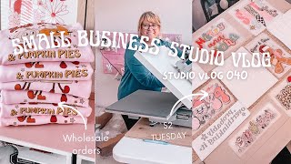 Day in the Life of a Small Business Owner, ASMR Packing Orders, Studio Vlog 040