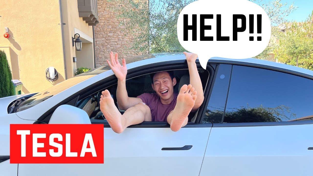 How To Get Out of your TESLA in an EMERGENCY (Front and Rear Door Quick