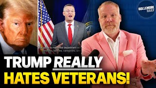 Trump Excitedly Announces They're GUTTING 70,000+ EMPLOYEES WHO SERVE VETERANS!!!
