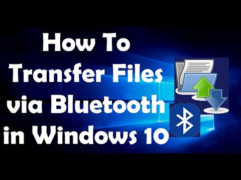 How To Transfer Files via Bluetooth in Windows 10 hqdefault