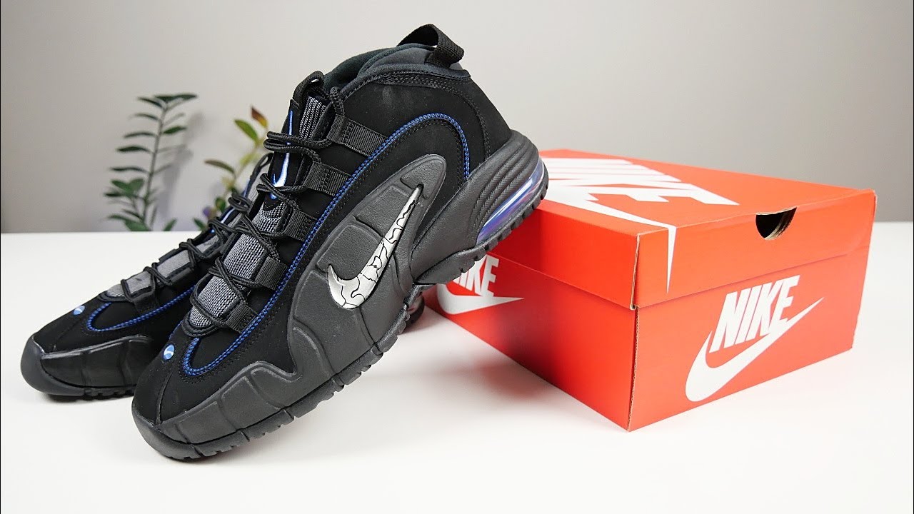 air max penny on feet