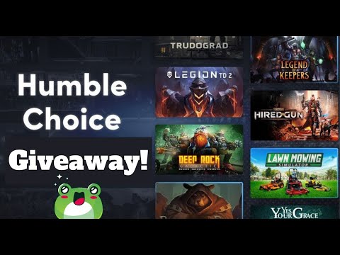 I'm giving away 8 Steam games from Humble Choice July 2022