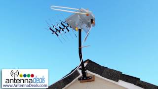 Universal J-Mount Pole for all HDTV Antennas | Antenna Deals