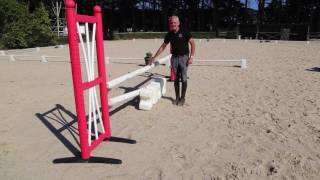 Walking the striding between jumps with Andrew McLean