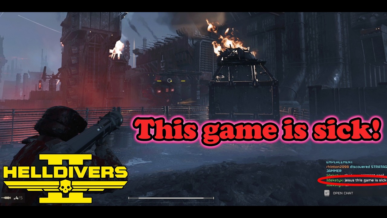 This game is sick! | Helldivers 2: Cyberstan Pretext Phase II